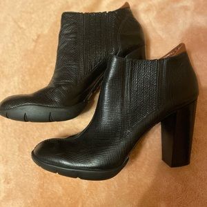 Cole Haan G-Series Nike Air Reptile Leather Booties